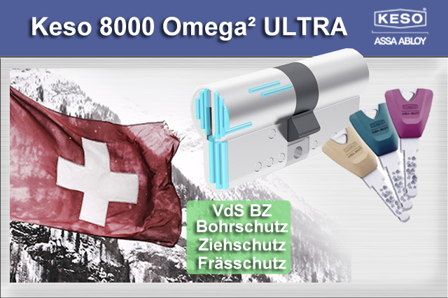 Keso 8000 Omega² Ultra - einfach sicher mit Frässchutz