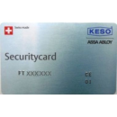 Ersatzsicherungskarte für KESO System (Verlustmeldung erfoderlich)