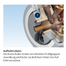 BKS Janus 4606 Profilzylinder mit Innen-Design-Drehknauf 3 Schlüssel