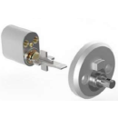 Adapter für skandinavischen Ovalzylinder  für tedee smartlock silber