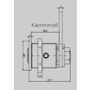 Blechmontage-Briefkastenzylinder expert cross BMZ 19mm 83-3-032