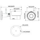 GOLIATH IP WLAN Kamera | 4 MP | 2.8 mm | Micro SD Speicher | 30m IR | Handy App | IP65 | WiFi Serie